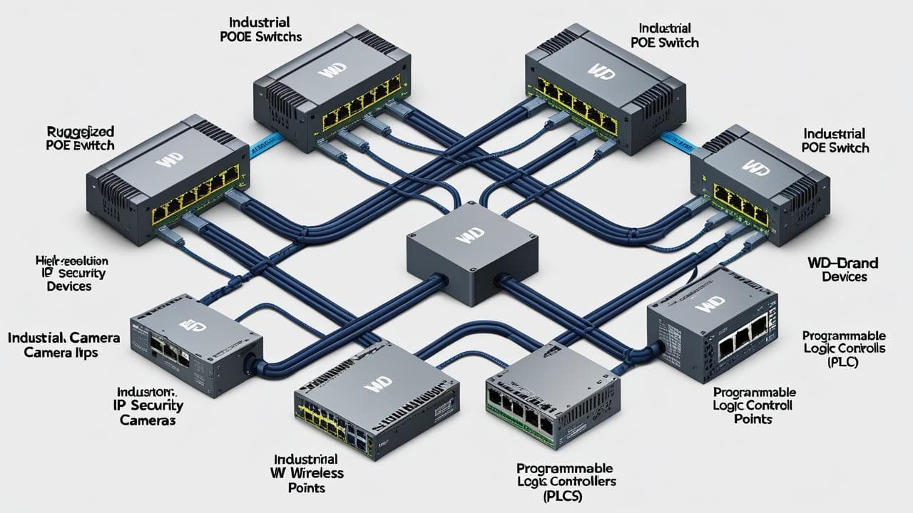 Industrial PoE Deployment
